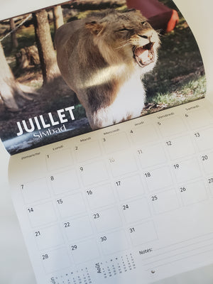 Calendrier 2024 - Miller Zoo
