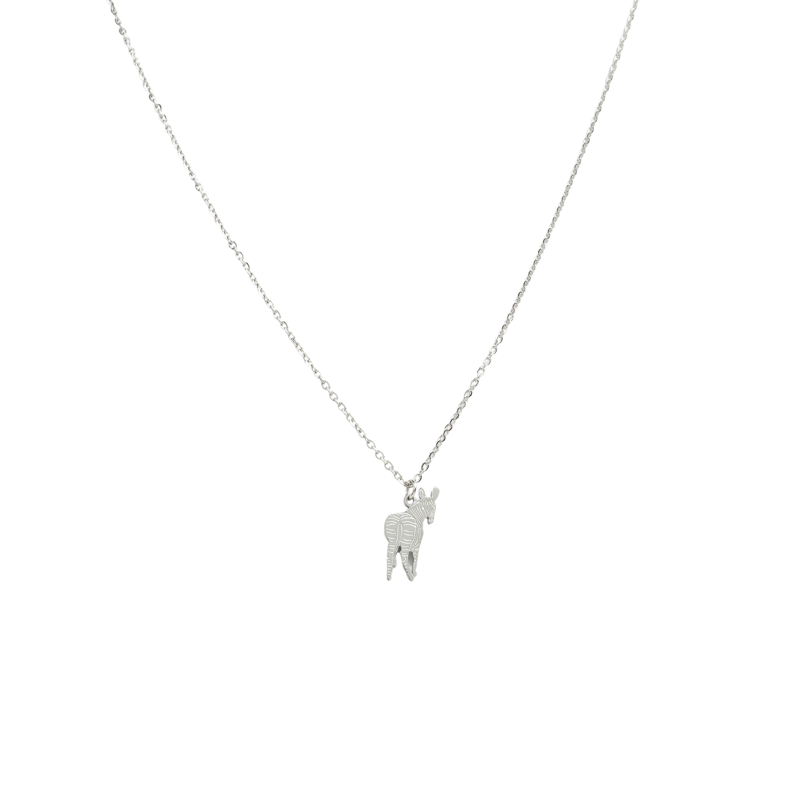 Pendentif Zèbre Argent