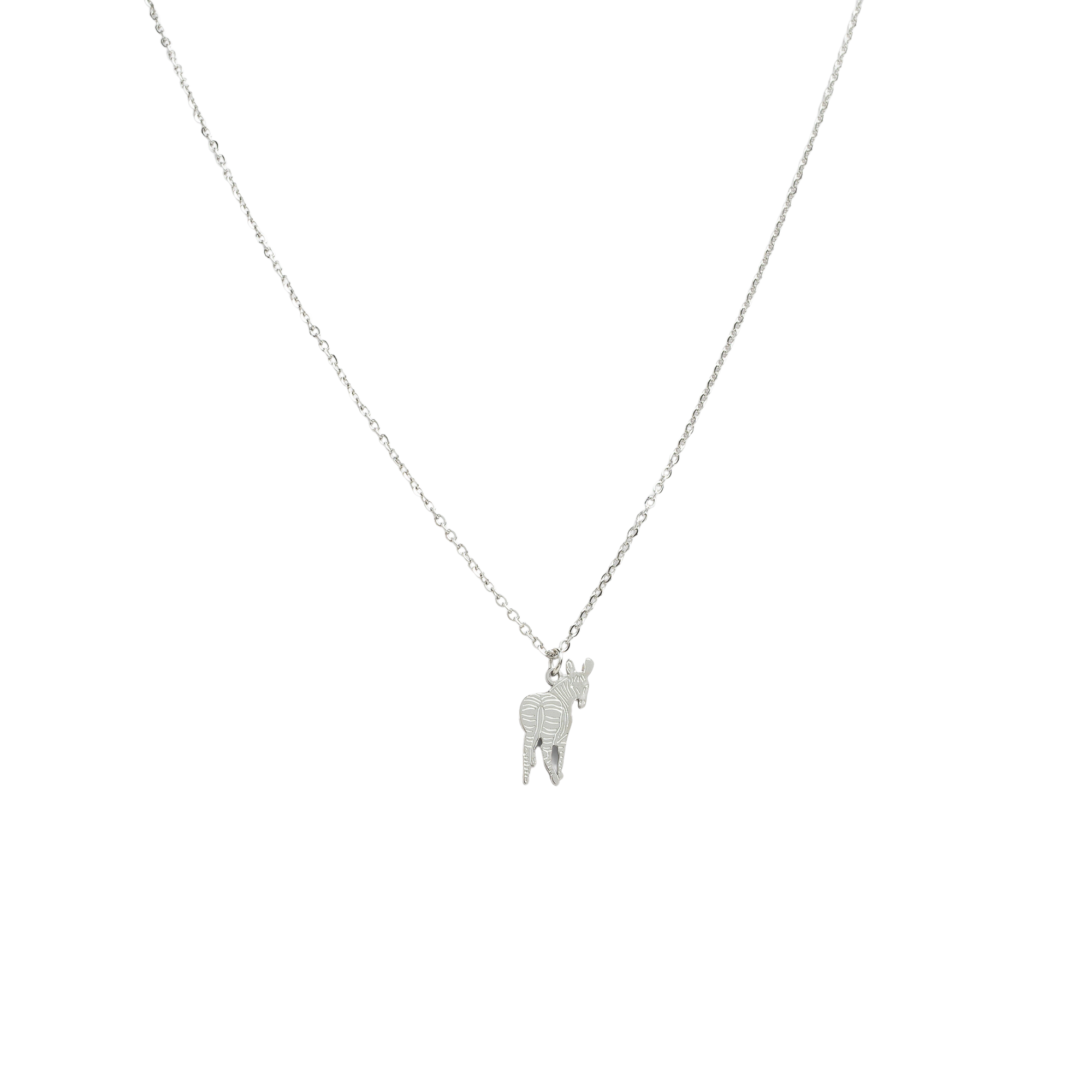 Pendentif Zèbre Argent