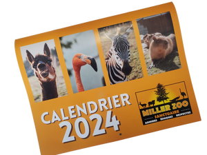 Calendrier 2024 - Miller Zoo