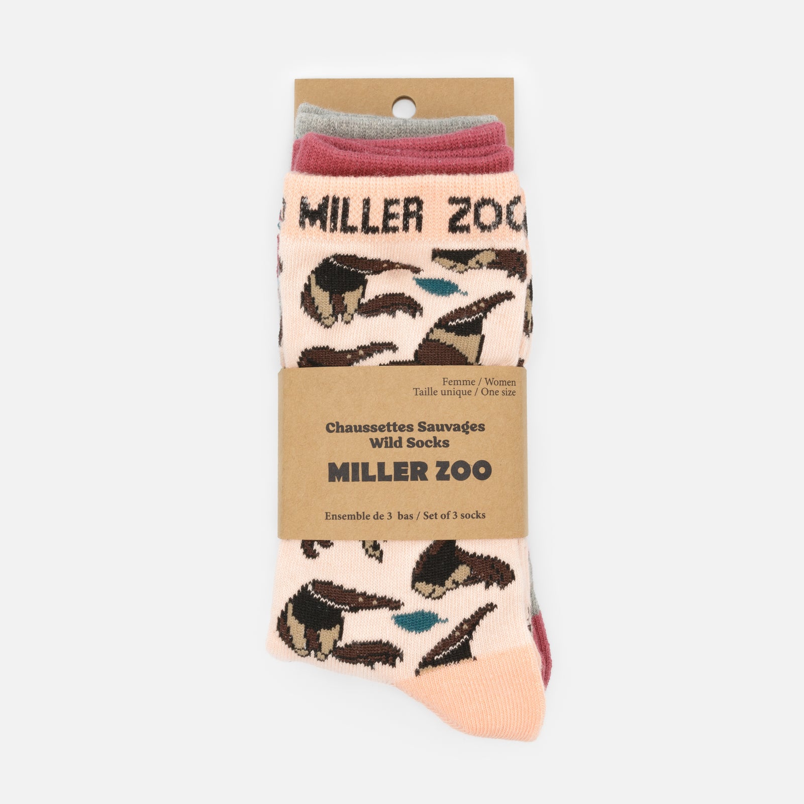 Paquet 3 chaussettes Femme