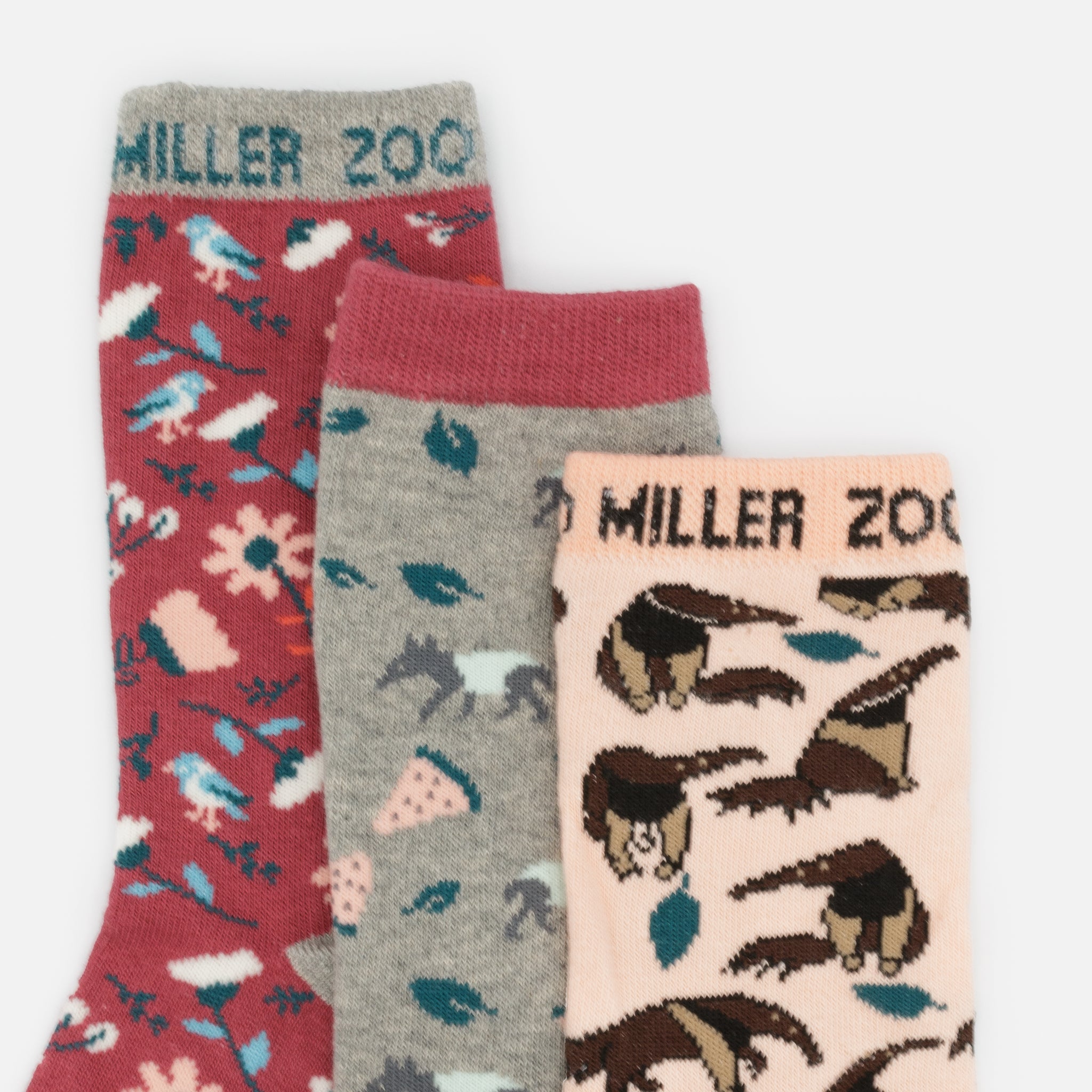 Soxo Chaussettes Animaux Femme Rigolotes - Cadeau Sage-Femme Chaussettes Hautes Coton 35-40