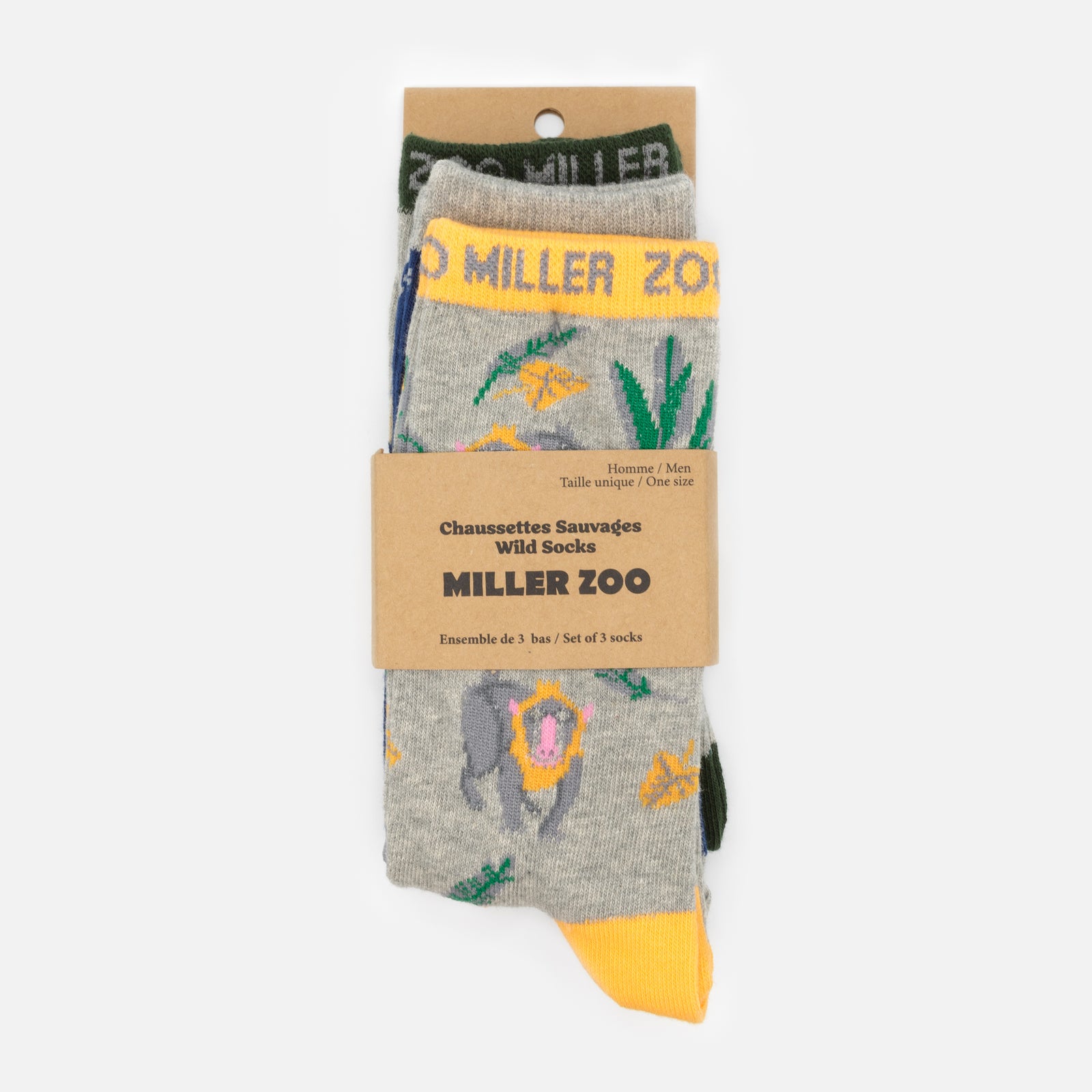 Paquet 3 chaussettes Homme