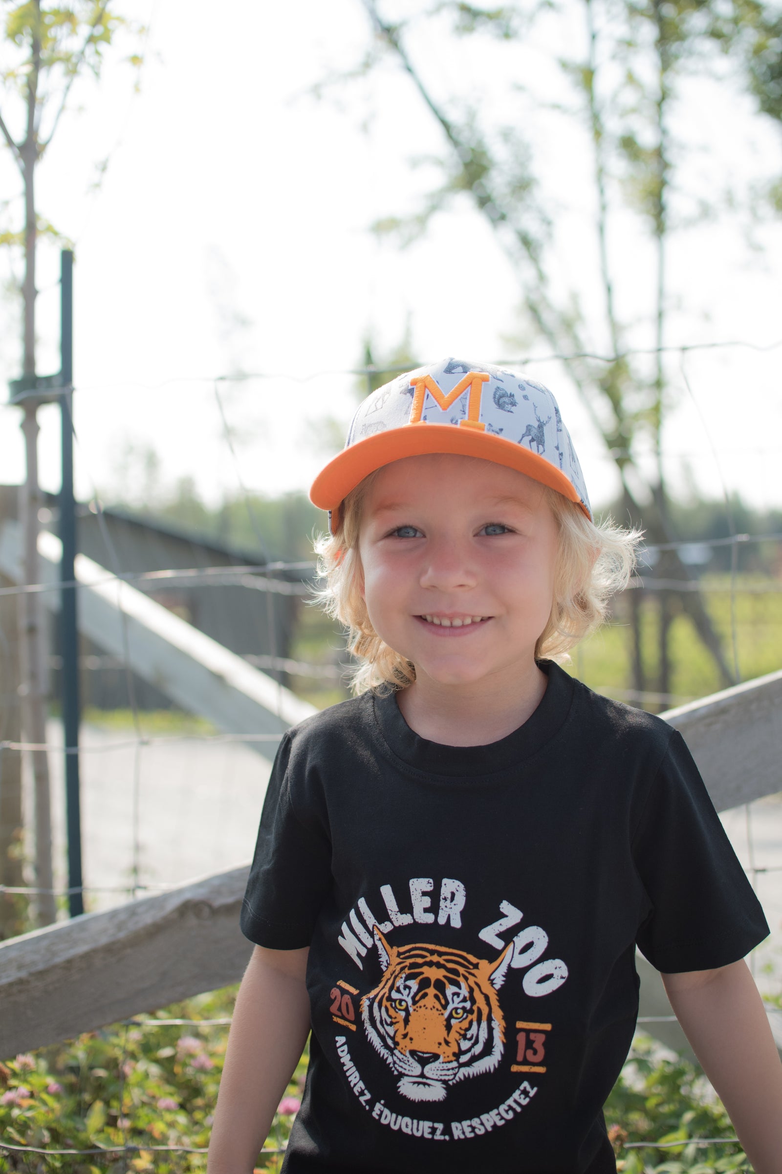 T-shirt enfant tigre