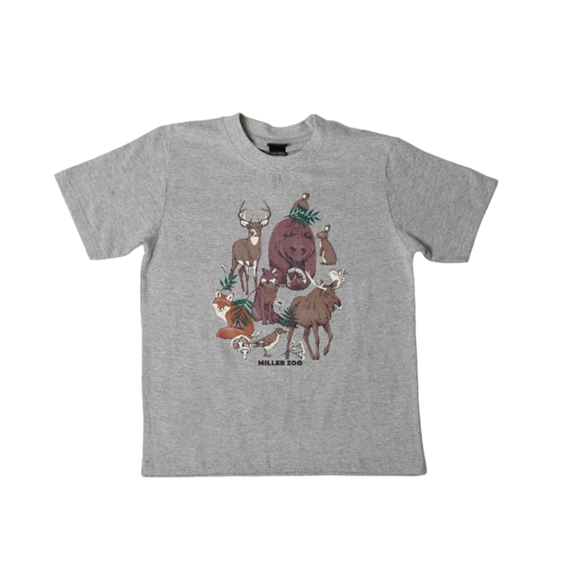 T-Shirt gris Animaux - Enfant