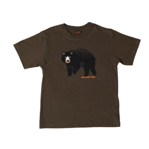 T-Shirt kaki Ours - Enfant