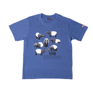 T-Shirt bleu Tapir - Enfant