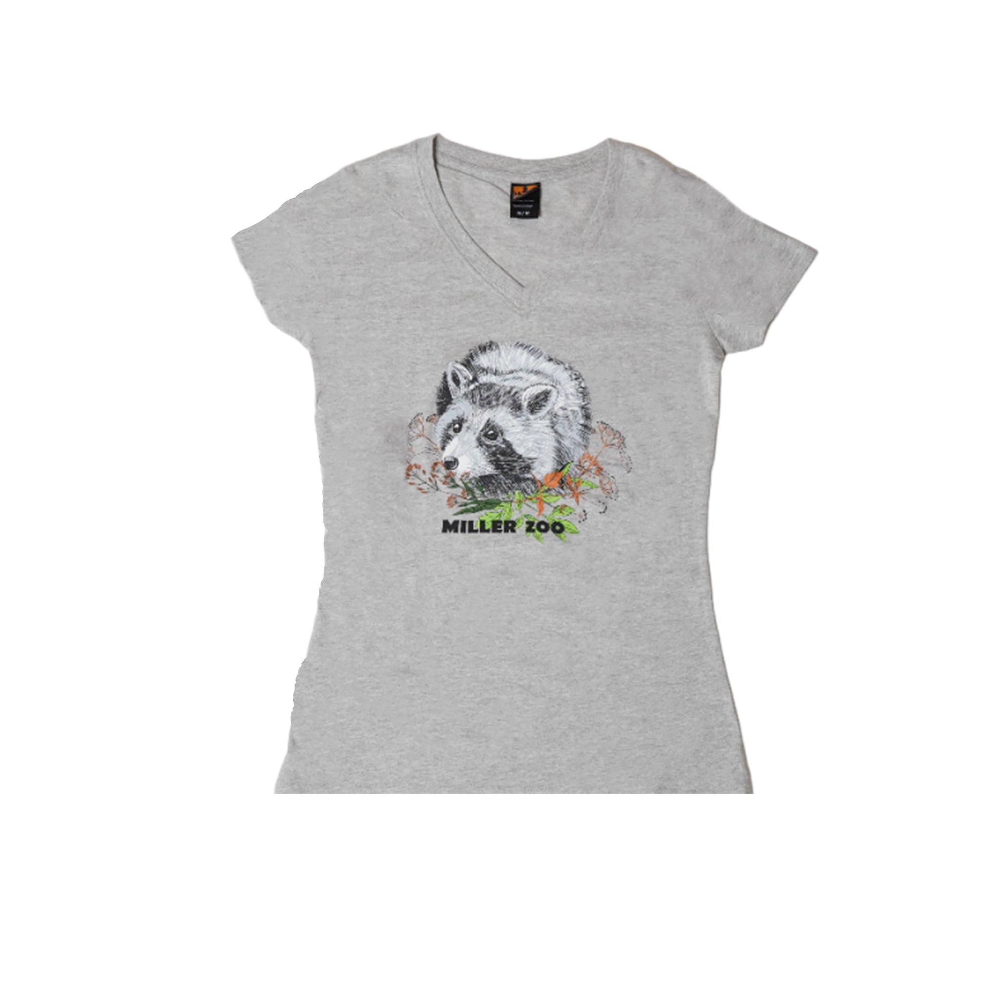 T-Shirt gris Raton- Femme