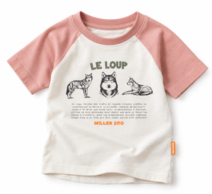 T-shirt enfant – Le loup