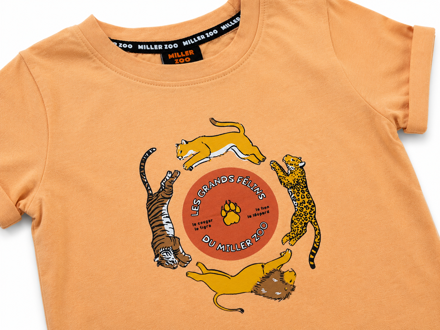 T-shirt enfant – Les grands félins