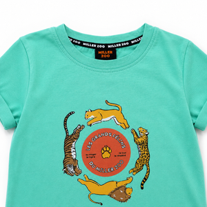 T-shirt enfant – Les grands félins