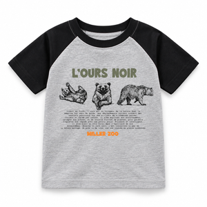 T-shirt enfant – L’ours noir