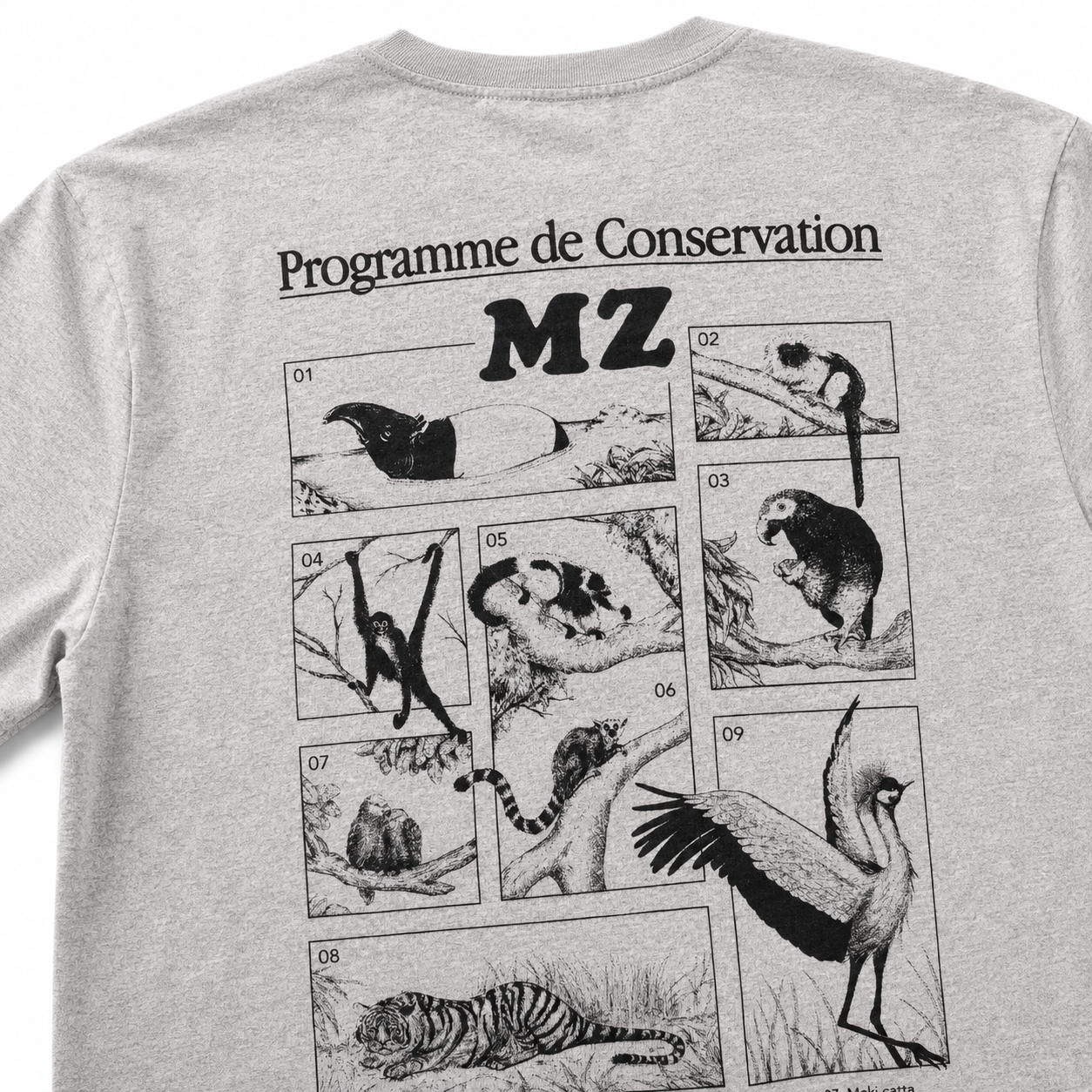 T-shirt homme – Programme de conservation
