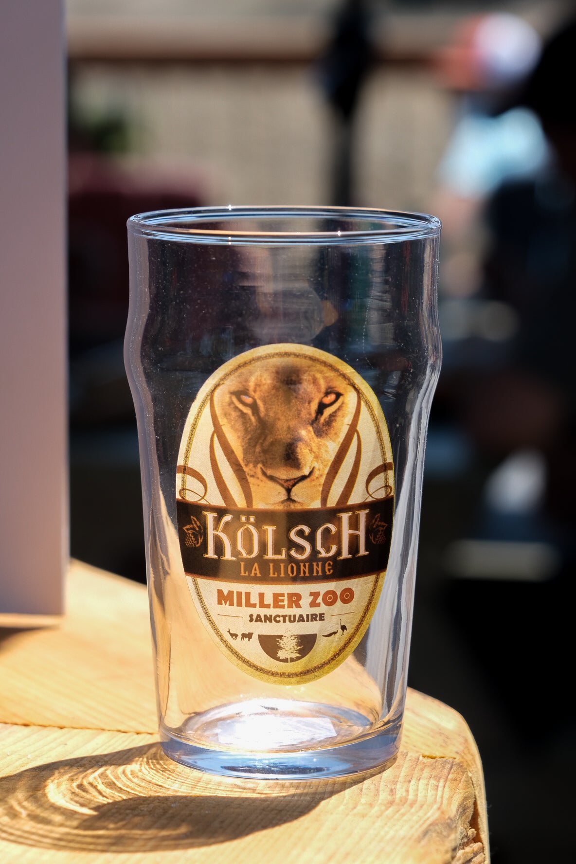 Verre à Bière «La Lionne»
