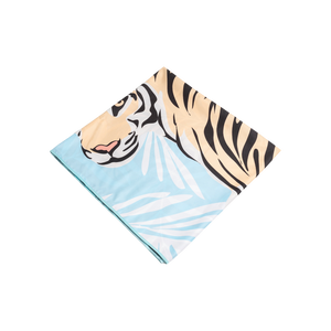 Serviette Microfibre reversible Tigre