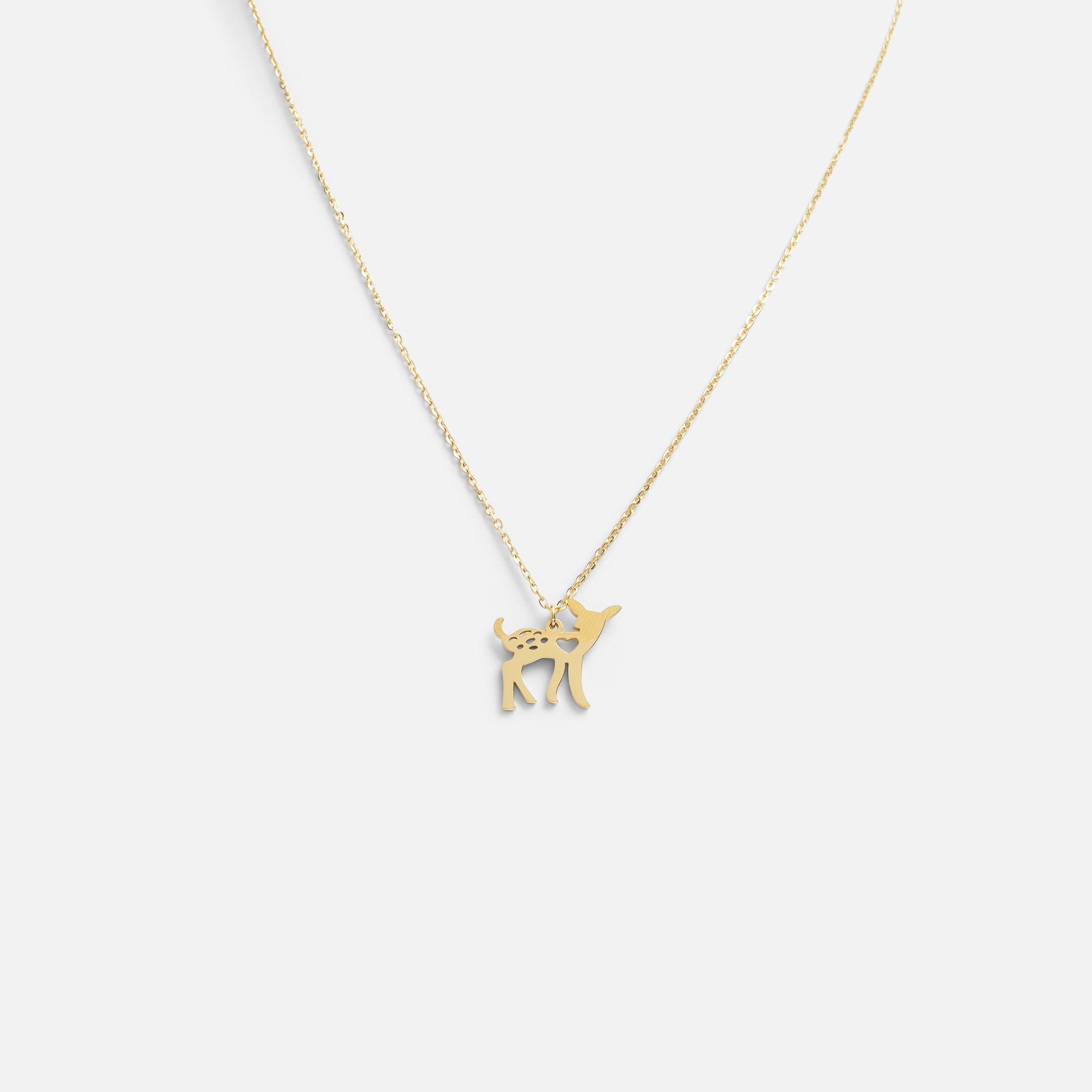 Pendentif Doré Bambi