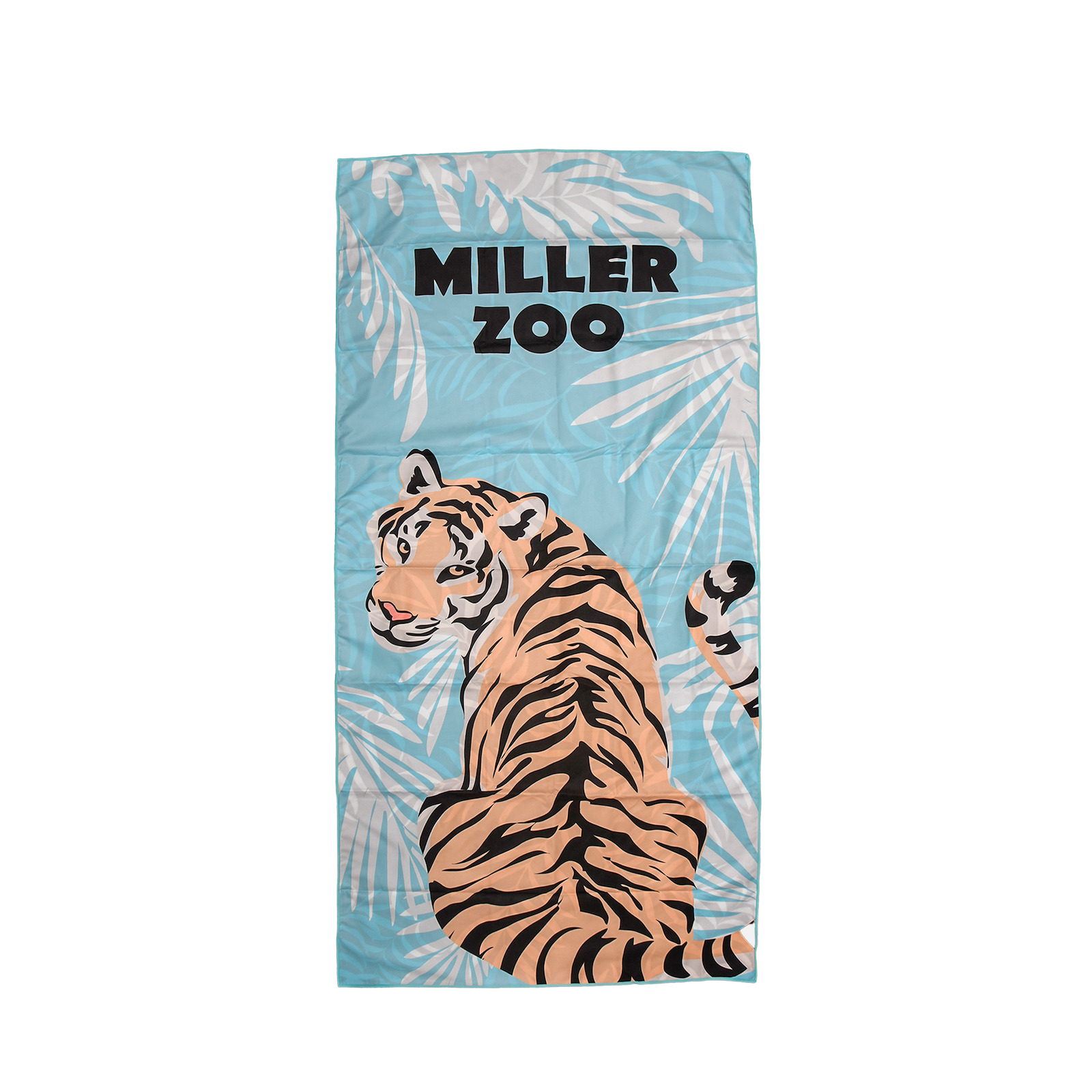 Serviette Microfibre reversible Tigre